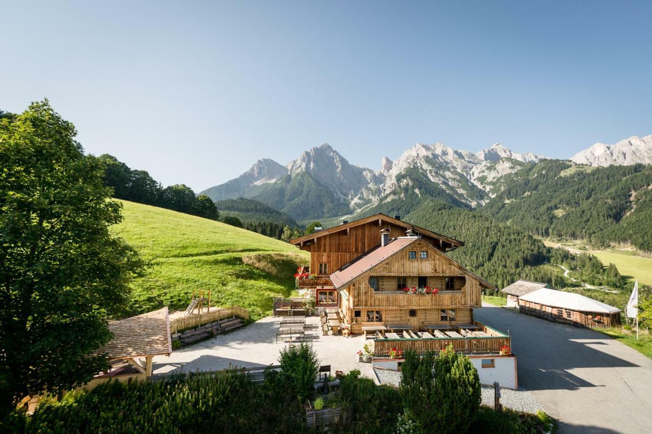 Gasthof Kronreith Maria Alm am Steinernen Meer Bagian luar foto